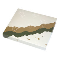 ヤマニパッケージ 和菓子容器 春夏秋冬30ヶ入トレー付 19-41B 1ケース(100個(50個×2))（直送品）