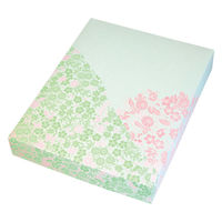 ヤマニパッケージ 和菓子容器 花柄20ヶ入 トレー付 19-94B 1ケース(200個(50個×4))（直送品）