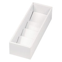 ヤマニパッケージ ギフト箱 グロスホワイトBOX65 5ヶ 20-1961 1ケース(100個(50個×2))（直送品）