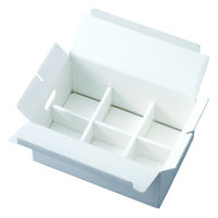 ヤマニパッケージ ケーキ箱 エコデザートカップ6ヶ箱 20-266 1ケース(100個(50個×2))（直送品）