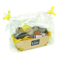 ヤマニパッケージ ギフト箱 ファンシーバスケットアイボリーOPP袋付 20-307AA 1ケース(400個(25個×16))（直送品）