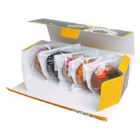 ヤマニパッケージ ギフト箱 焼ドーナツBOX 5 20-496 1ケース(200個)（直送品）