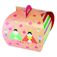 ヤマニパッケージ ギフト箱 バルーンBOX ひなまつり 20-720 1ケース(100個)（直送品）