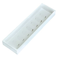 ヤマニパッケージ 菓子容器 クレールBOX M ホワイト 20-761W 1ケース(100個)（直送品）