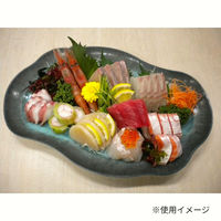 ニシキ 寿司容器 宴(特小)蒼海 2235705900 1ケース(160個(10個×16))（直送品）