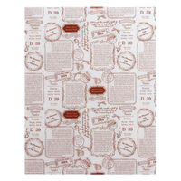 天満紙器 クッキングシート WP5100 ワックスペーパー(ロゴ)290×370 50枚入 3853027 1ケース(50個)（直送品）