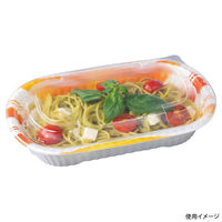 エフピコ 軽食容器 MFPルント25-15(46) コロン赤 4M412552 1ケース(600個(50個×12))（直送品）