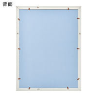 友屋 木目調フレーム アーバンフレーム A2 ホワイト 53720A2W 1ケース(1個)（直送品）