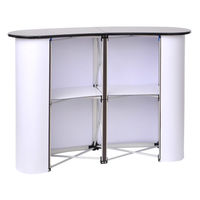 友屋 イベント用品 ロイヤルポップアップカウンター S(2×2R) 55437-1* 1ケース(1個)（直送品）