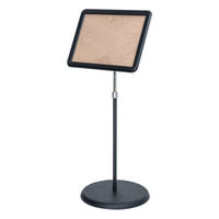 友屋 POP用品 グリップS (2) 改 A3 ブラック 56745A3B 1ケース(1個)（直送品）