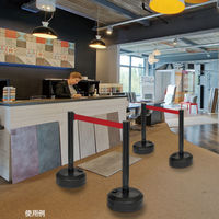 友屋 売場備品 アウトドアベルトバリアー H940 58310-2* 1ケース(1個)（直送品）