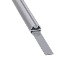 友屋 売場備品 アルミH型パイプ 16-920 シルバー 60176SLV 1ケース(1個)（直送品）