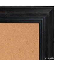 友屋 販促用品 NYワイドコルク&ブラックボード A1 ブラック 62041A1B 1ケース(1個)（直送品）