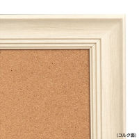 友屋 販促用品 NYワイドコルク&ブラックボード B1 ホワイト 62041B1W 1ケース(1個)（直送品）