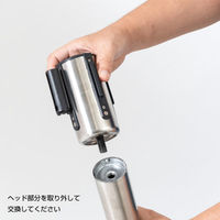 友屋 SUS用交換ヘッドのみ ブラック/レッド 62050RED 1ケース(1個)（直送品）