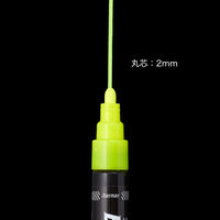 友屋 販促用品 蛍光ボードマーカー(中字) イエロー 62585YLW 1袋(1個)（直送品）