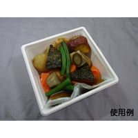 中央化学 軽食容器 SD キャセロ 4K110-50 W 身 936377 1袋(50個)（直送品）