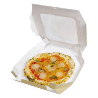 ヤマニパッケージ ピザ箱 10-348 ミエル11インチ クラフト 1ケース(200個(20個×10))（直送品）