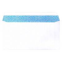 今村紙工 透けない窓付き封筒 長3横型 白 水のり付 04297 1ケース(1000個)（直送品）