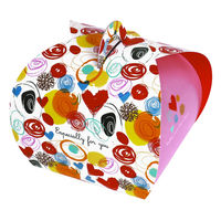 ヤマニパッケージ ギフト箱 バルーンBOX エスペシャリーフォーユーレッド 20-725 1ケース(100個)（直送品）