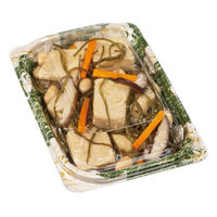 リスパック 惣菜容器 バイオ ホットリデュー 255B K-とう緑 RHRD154 1袋(50個)（直送品）