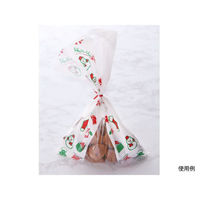 大阪ポリヱチレン販売 IPP袋 クリスマス小袋 大阪ポリエチレン販売 7218 1袋(100個)（直送品）