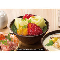 リスパック デザートカップ バイオフィネオウッド 100-190 ブラック H09T101 1ケース(500個(25個×20))（直送品）