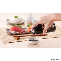 台和 調味料入れ プッシュワンW 黒 PU-10-BK 1ケース(30個)（直送品）