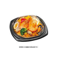 リスパック 惣菜容器 バイオ ピタプレ 19BA K-ソワレグリーン RHPU204 1ケース(600個(50個×12))（直送品）