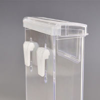 友屋 売場備品 カタログホルダー用フック CLW(2ケ袋入) 61120-02 1ケース(50個)（直送品）