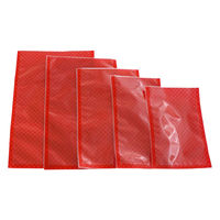 ベリーパック 真空袋 格子柄赤 130×230×0.075mm VR-1 1ケース(1000個(100個×10))（直送品）