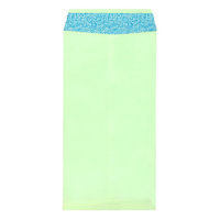今村紙工 透けない窓付き封筒 長3 グリーン テープなし 04256 1ケース(1000個)（直送品）