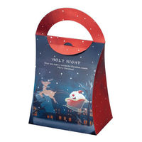 ヤマニパッケージ ギフト箱 20-2087 スノーサンタ ハンディー 1袋(100個)（直送品）