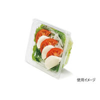 リスパック サラダ容器 バイオ フェイスオン 14-60B PBPY170 1袋(50個)（直送品）