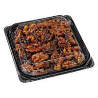 リスパック 惣菜容器 バイオ 優角 14-14B 黒 PBQB151 1袋(100個)（直送品）