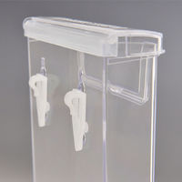 友屋 売場備品 カタログホルダー用フック HB1(2ケ袋入) 61120-01 1ケース(50個)（直送品）