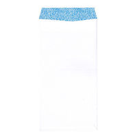 今村紙工 透けない窓付き封筒 長3 白 テープ付 04708 1ケース(1000個)（直送品）