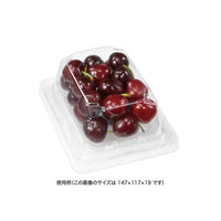 リスパック フルーツ容器 バイオ リバゲイト 13-11BR PRVA440 1袋(50個)（直送品）