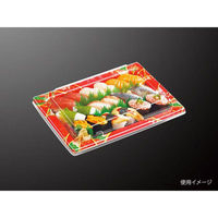 中央化学 寿司桶 祗園 18長 色絵R-BK 身 00769207 1袋(25個)（直送品）