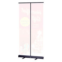 友屋 イベント用品 ローコストロールスクリーン RS27N 850 ブラック 60015-1B 1ケース(6個)（直送品）