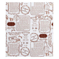 天満紙器 クッキングシート WP3400 ワックスペーパー(ロゴ)218×250 50枚入 3853024 1ケース(50個)（直送品）