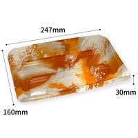 リスパック 刺身容器 バイオPET 流し盛 25-16B 海洋オレンジ FAPU432 1ケース(600個(50個×12))（直送品）