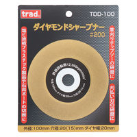 三共コーポレーション TRAD ダイヤモンドディスク 100mm TDDー100 820316 1個（直送品）