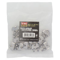三共コーポレーション TRAD SUSワイヤークリップ 3mm(10P) TWCー310S 914041 1セット（直送品）