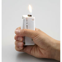 スマイルキッズ 軽着火プッシュライター補助具ホワイト AFL-05WH 1個（直送品）