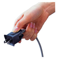 スマイルキッズ 安全プラグカバー・大グレー AKN-10GR 1個（直送品）