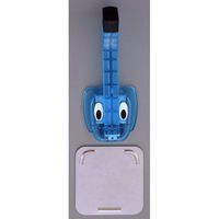 スマイルキッズ ドア止めゾウ AKS-01BL 1個（直送品）