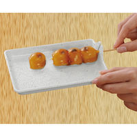 スマイルキッズ 串抜き皿 (化粧箱2枚入り) AYS-052 1セット(2枚入)（直送品）