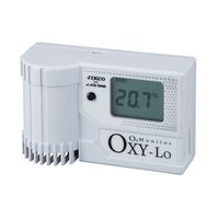 アズワン 酸素濃度計(高精度センサー内蔵型) 校正証明書付 68-1887-39-20 1台（直送品）