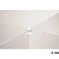 光 ポリカ製透明ジョイント上部用(3mmパネル用) 10個入 BCJT-3 1袋(10個) 64-8942-89（直送品）